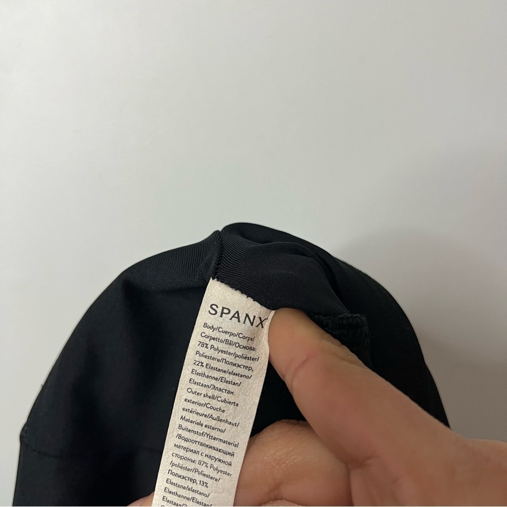 Spanx black mini skort skirt size small - Picture 5 of 7